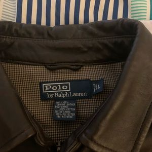 Ralph Lauren Polo Leather Jacket
